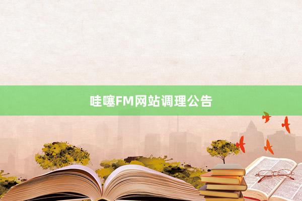 哇噻FM网站调理公告